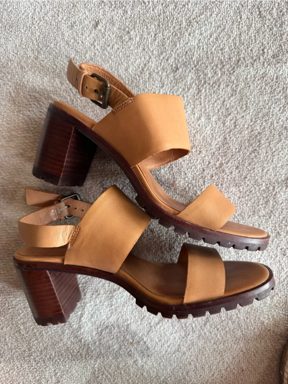 Madewell The Kiera Lugsole Sandal size 7